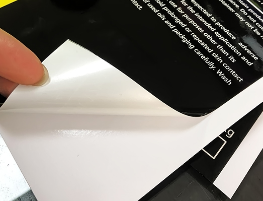 石油桶耐油污標(biāo)貼